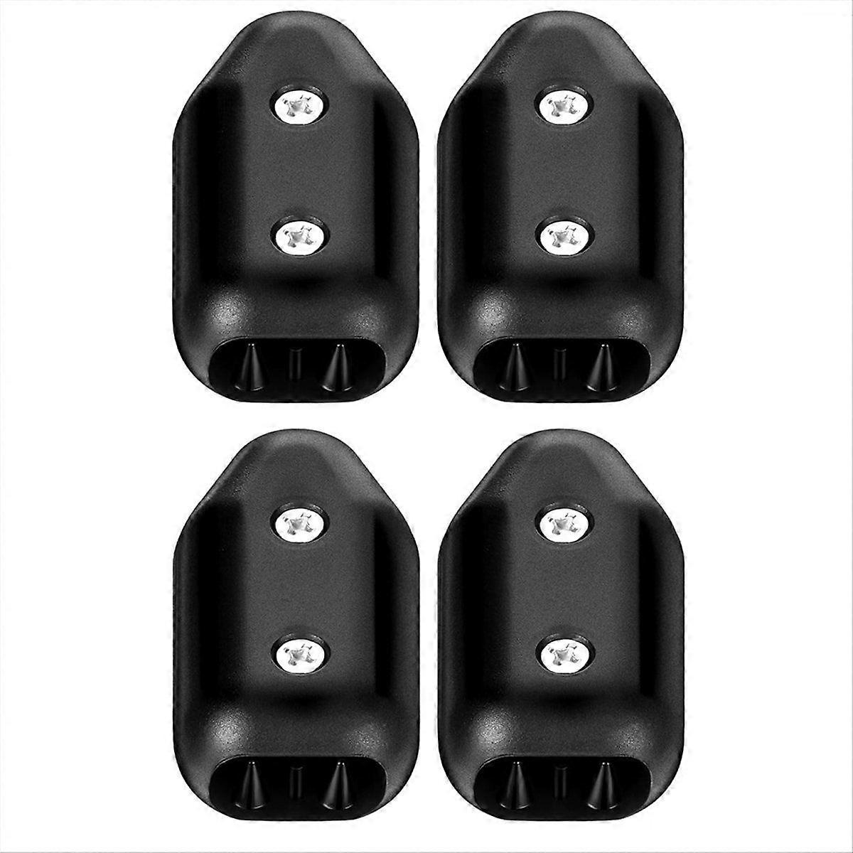 4 قطع مشابك حبل قابلة لإعادة الاستخدام ، موصل سلسلة بلاستيكية 1/2 بوصة ، مناسبة للنايلون 9-10 مم أو مضفر