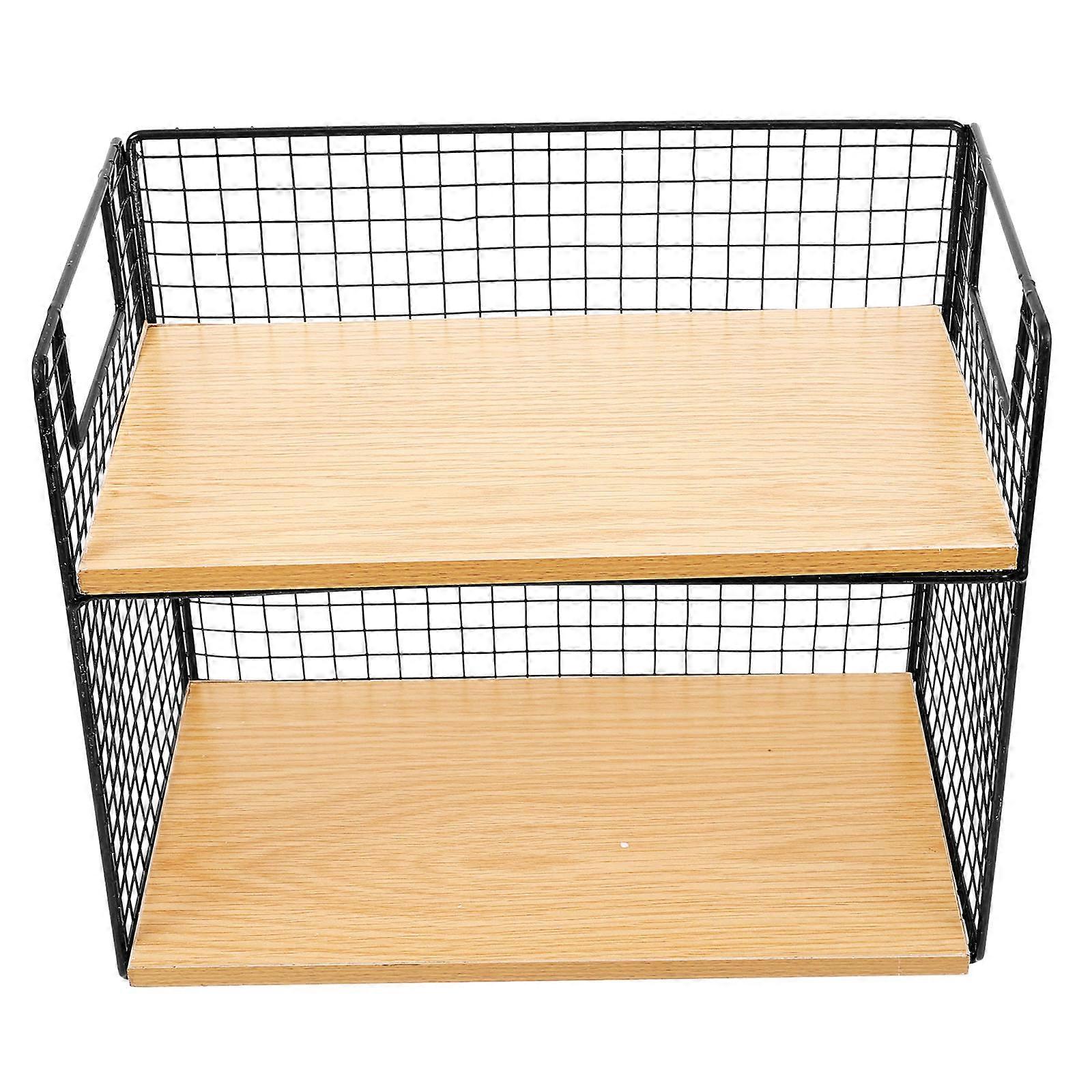 Multilayer Storage Rack Desktop Storage Shelf for Kitchen Countertop