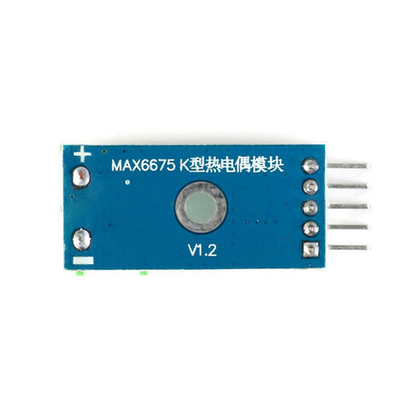 4X MAX6675 Module with K Type Thermocouple Sensor High Accuracy Measurement Tool High Temperature Measurable Module