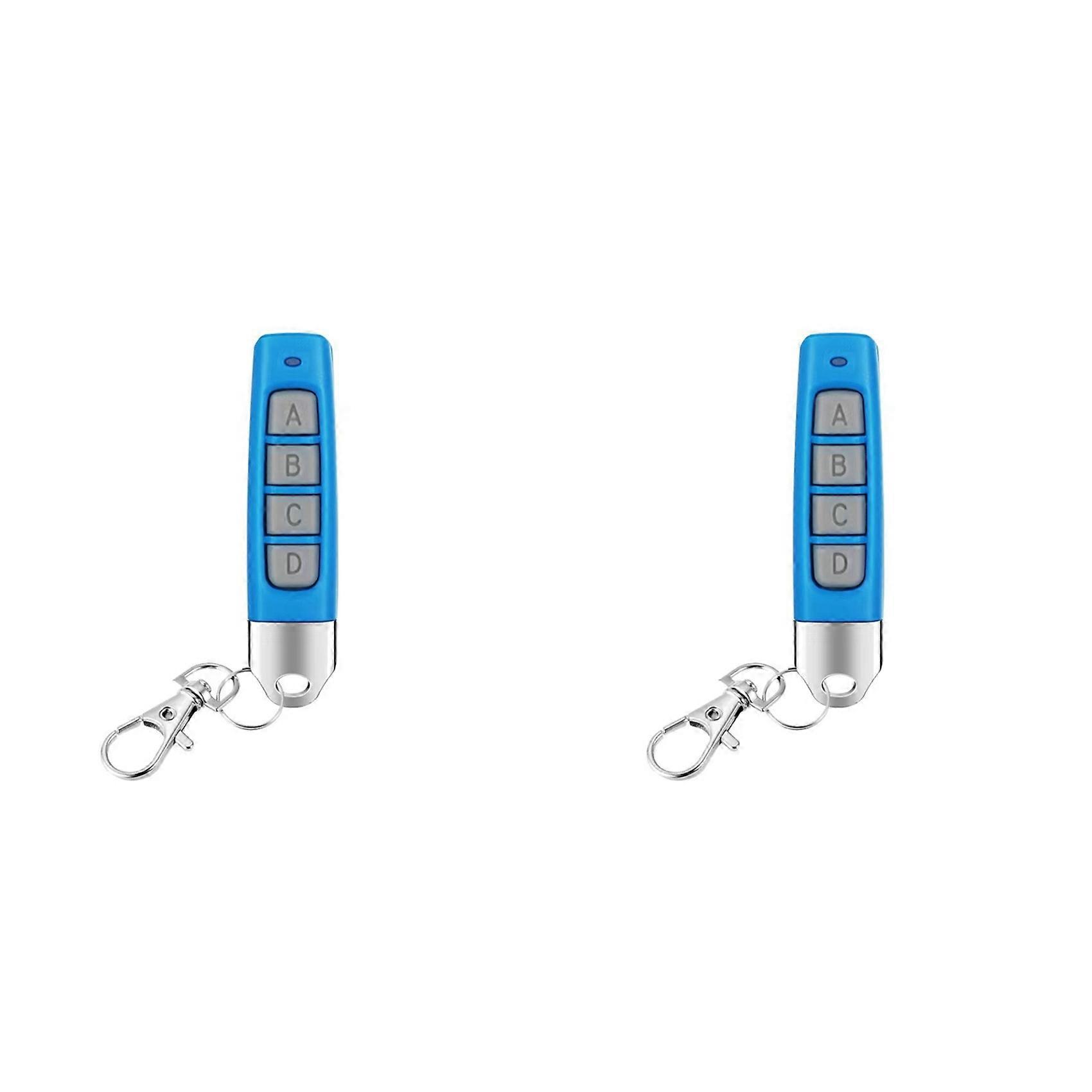 2X 433MHz RF Remote Control Compact Wireless Duplicator for Garage Doors Gates Systems Universal D