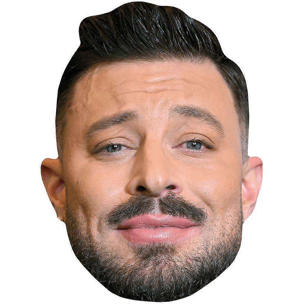 Duncan James (Beard) Big Head. Larger than life mask.