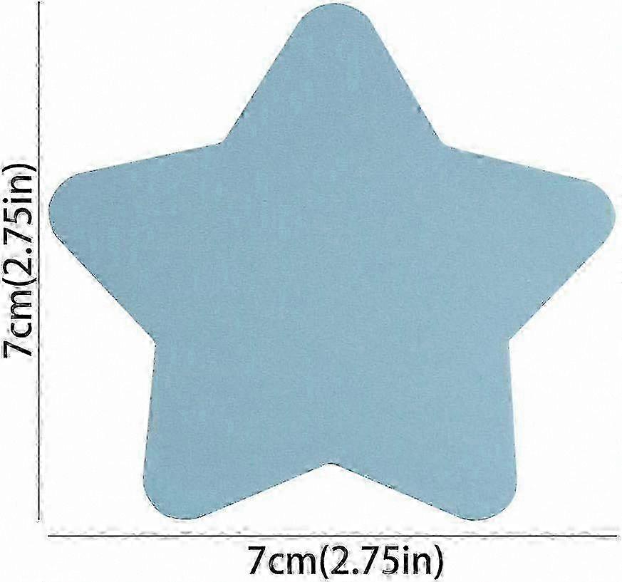 Self-Adhesive Sticky Notes (10 Packs, 76x76mm Star Design, 100 Sheets per Pack)