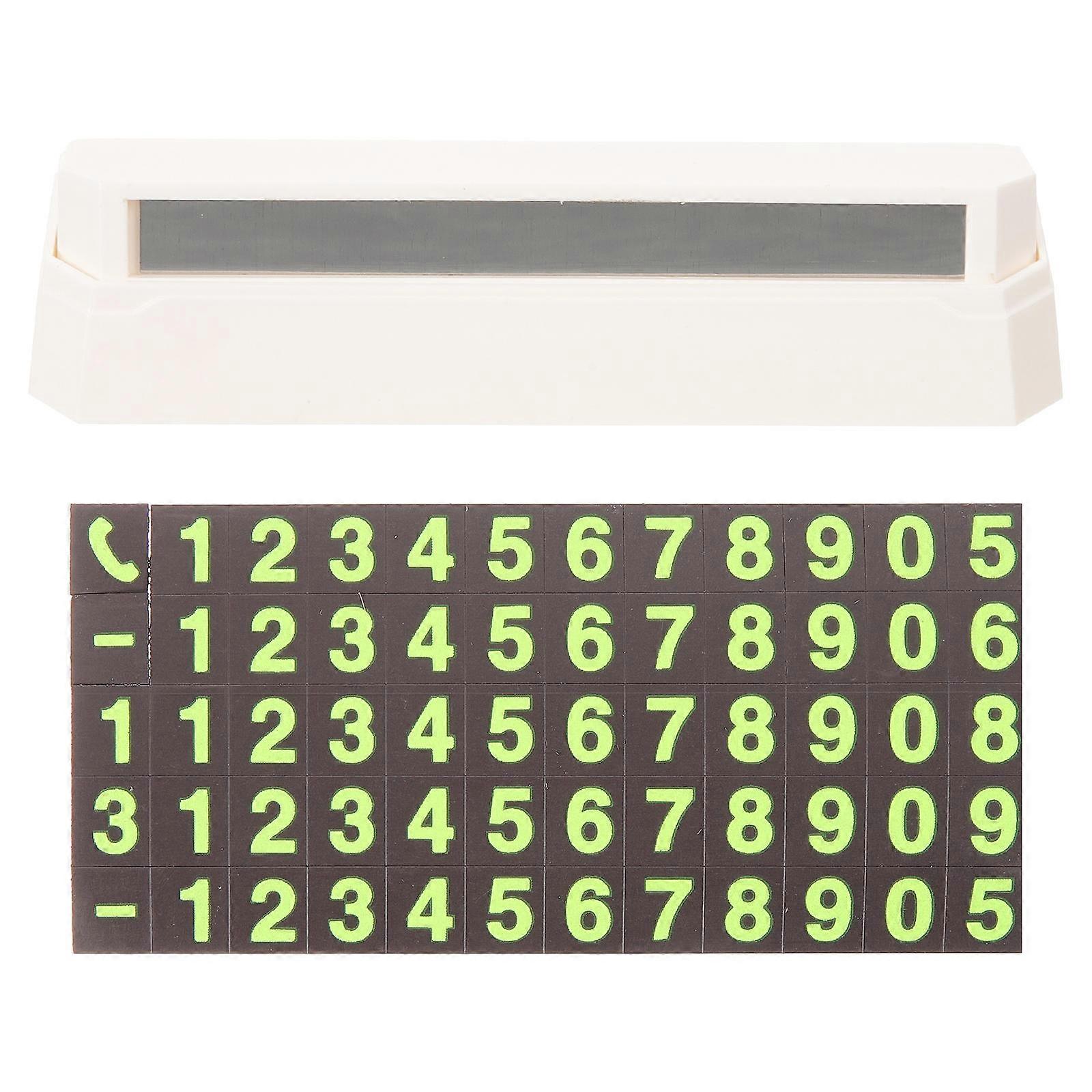 Car Parking Card Press Style for Car Use with Temporary