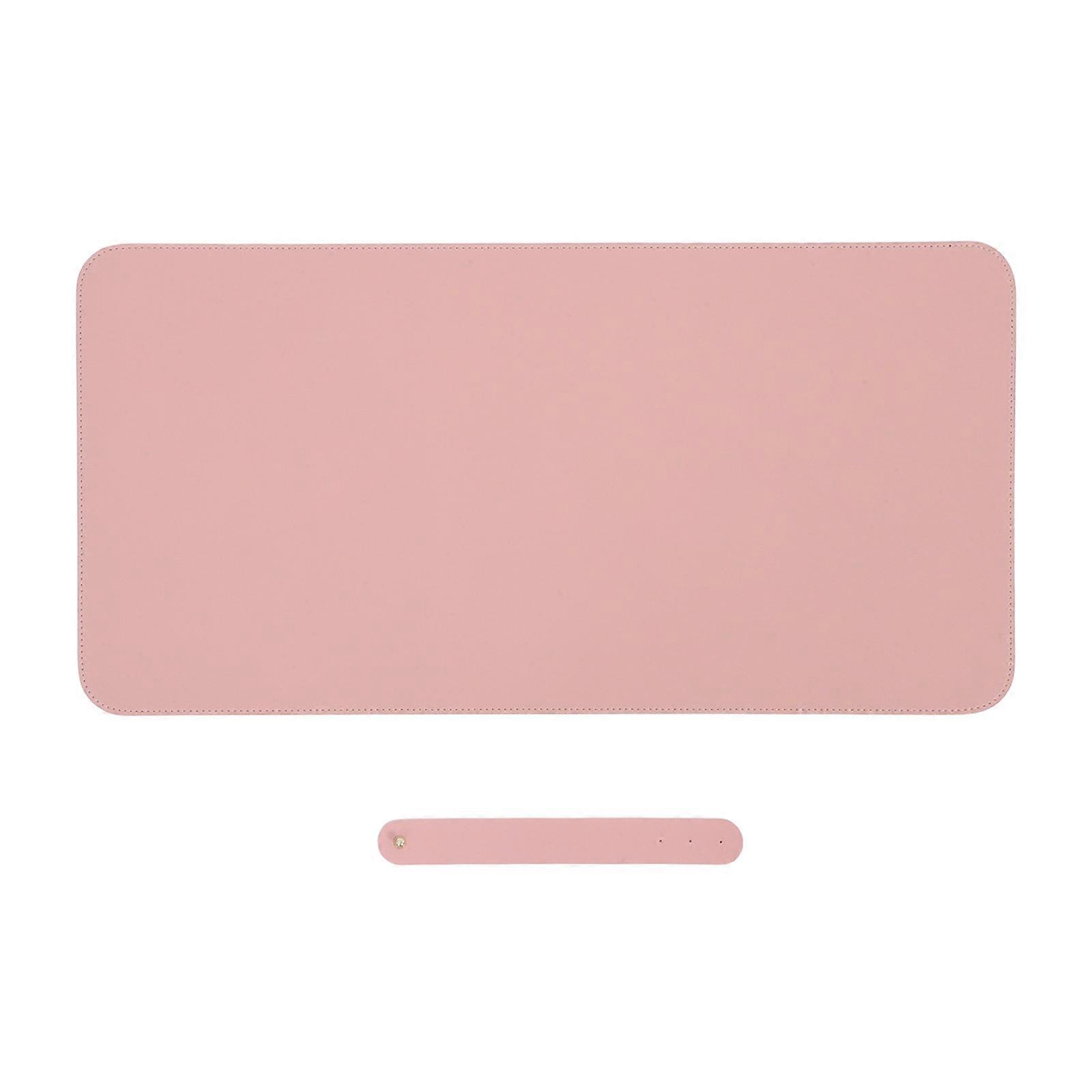 Mouse Pad Extra Large Pink for Desk Use Stain-Resistant Surface