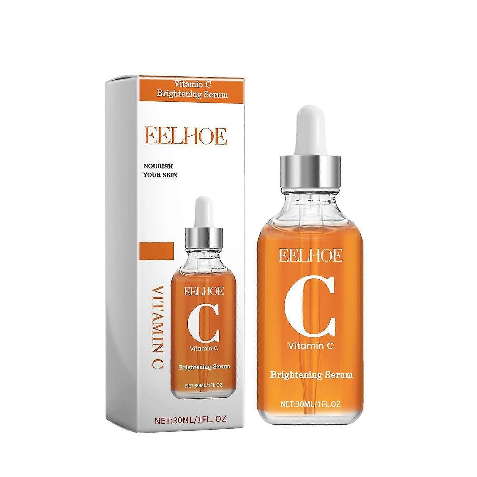 Vitamin C Serum for Brightening & Anti-Aging - Deep Hydration, Reduces Dark Spots & Wrinkles, Fades Melanin, Improves Skin Tone & Elasticity, 30ml