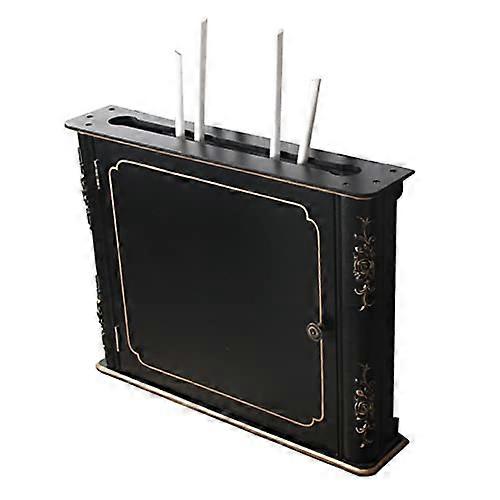 Wall Mount Router Shelf with Ventilation, Floating WiFi Storage Rack for Modem, Set Box 51x10x40