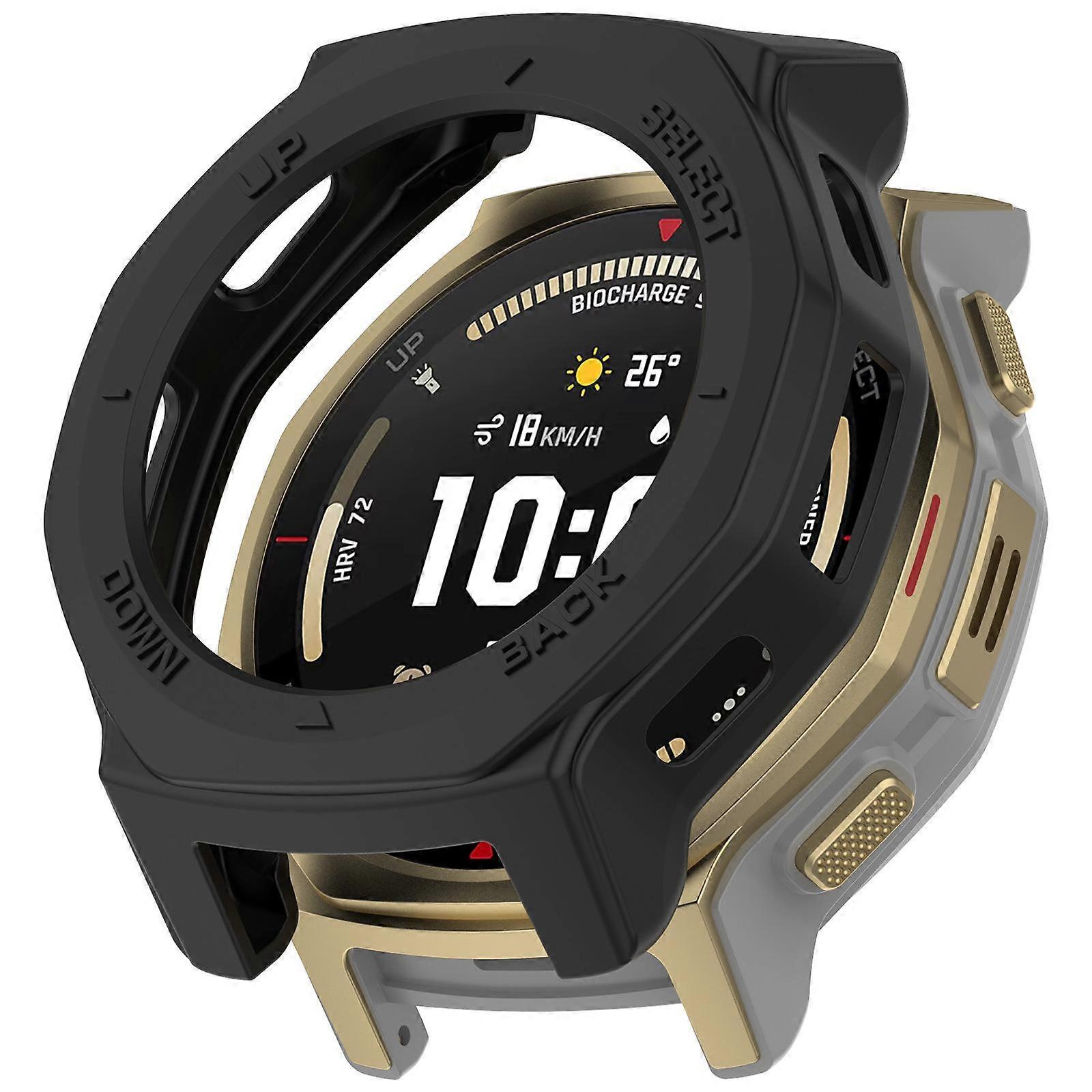 xDfind Half Coverage Hollow TPU Watch Protective Cover