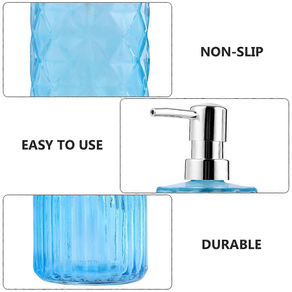 Glass Soap Dispenser Pump Bottle for Home Use Assorted Color