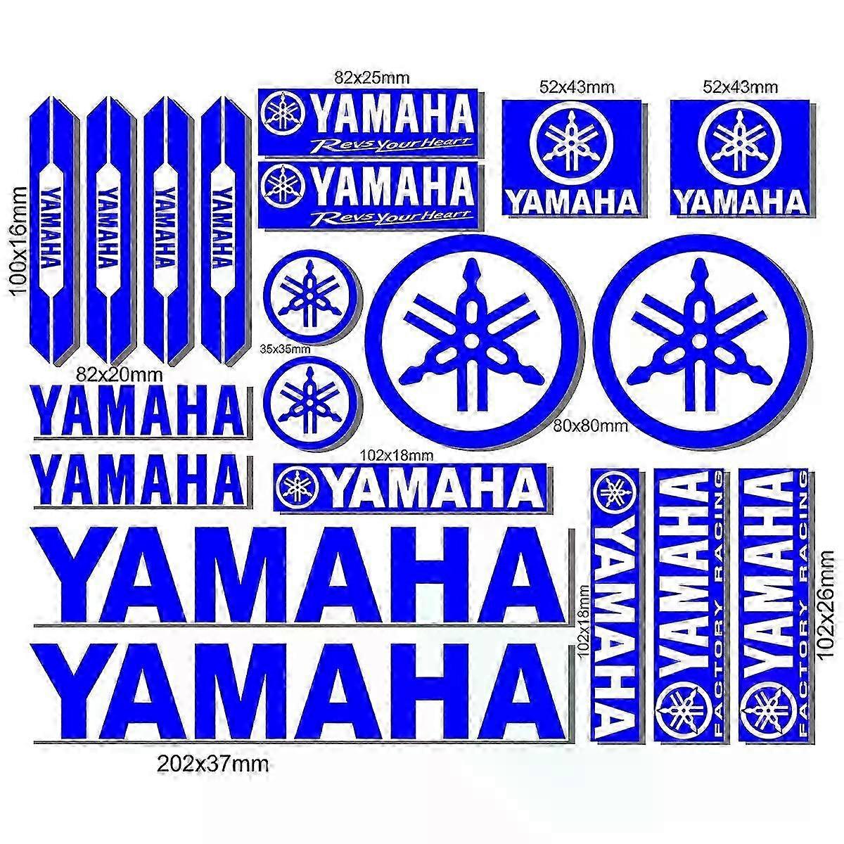 Autocollant vinyle Yamaha Logo 2025