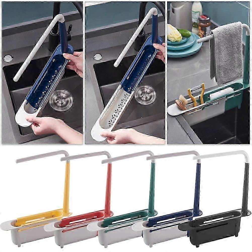 2026 Updated Telescopic Sink Storage Rack, Telescopic Sink Storage Rack Adjustable