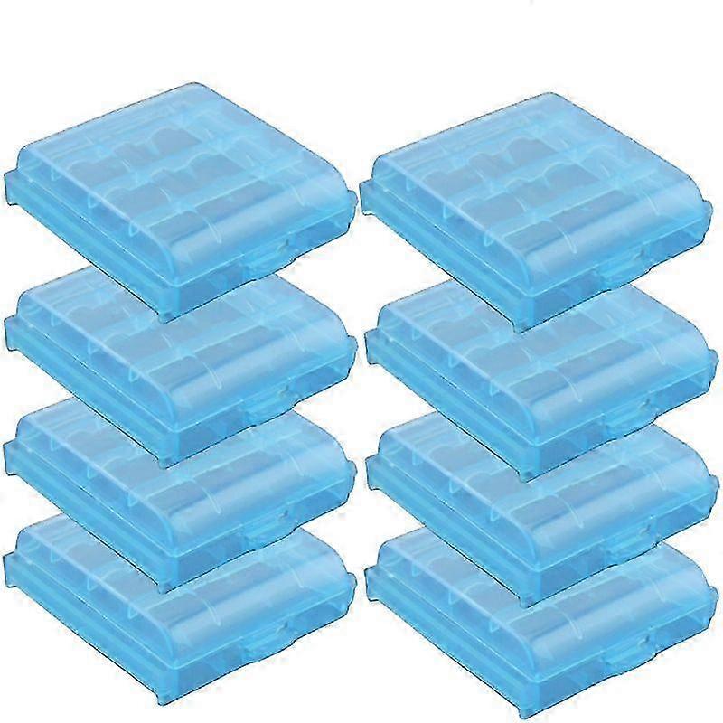 Plastic AA AAA Battery Container Batteries Storage Case Batteries Holder