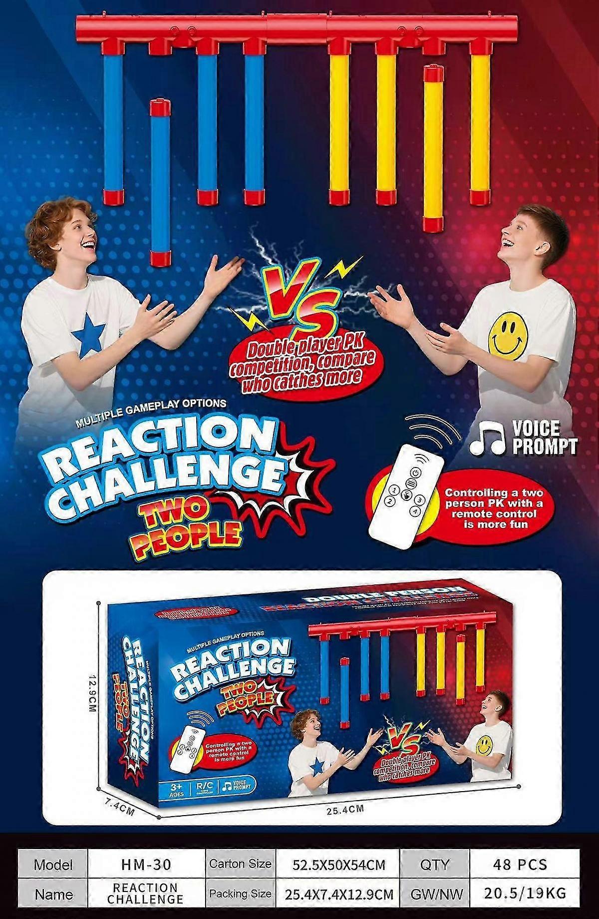 Fun Challenge Falling Sticks Game: Train Reaction, Parent-Child Interaction, Party Toy Set