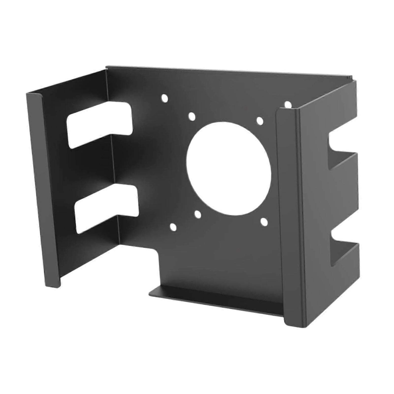 Under Desk PC Mount with Stable Iron Construction and Space Saving Design for Home Office Desk