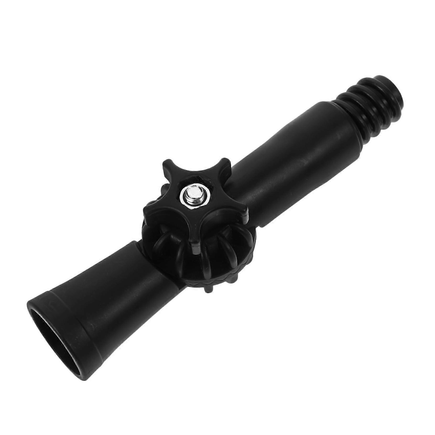 Rotatable Extension Pole Adapter with Threaded Tip, MultiAngle Telescopic Connector for Cleaning