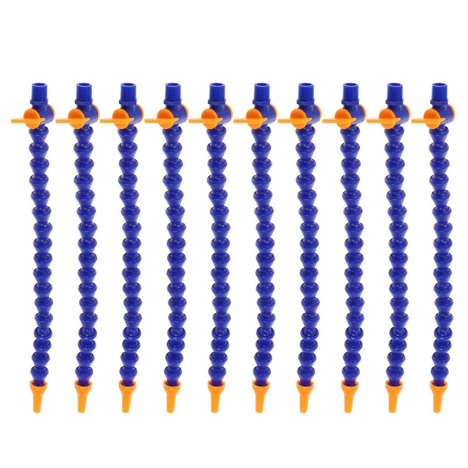 Oil Coolant Pipe for 10Pcs Flexible Plastic Cooling Hoses