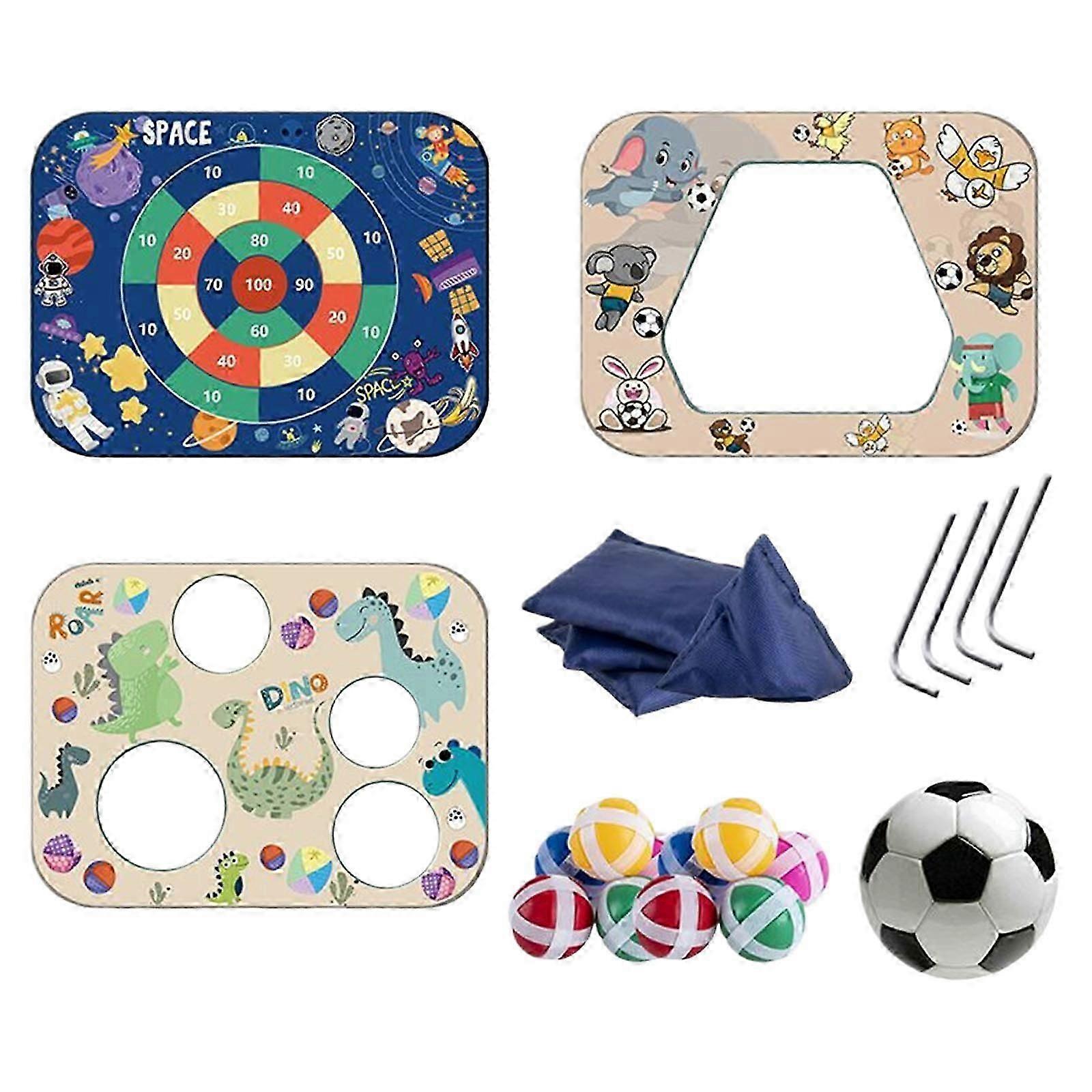 Bean Bag Toss Game Set for Outdoor Parties & Coordination Training