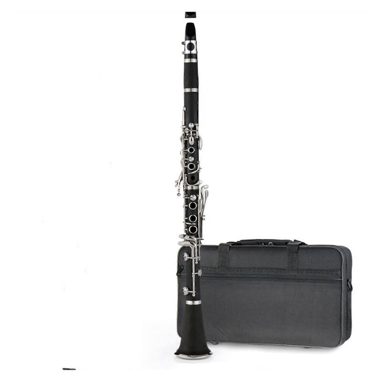 B Flat Student Clarinet for Beginners with Durable Bakelite Body and Balanced Sound Response