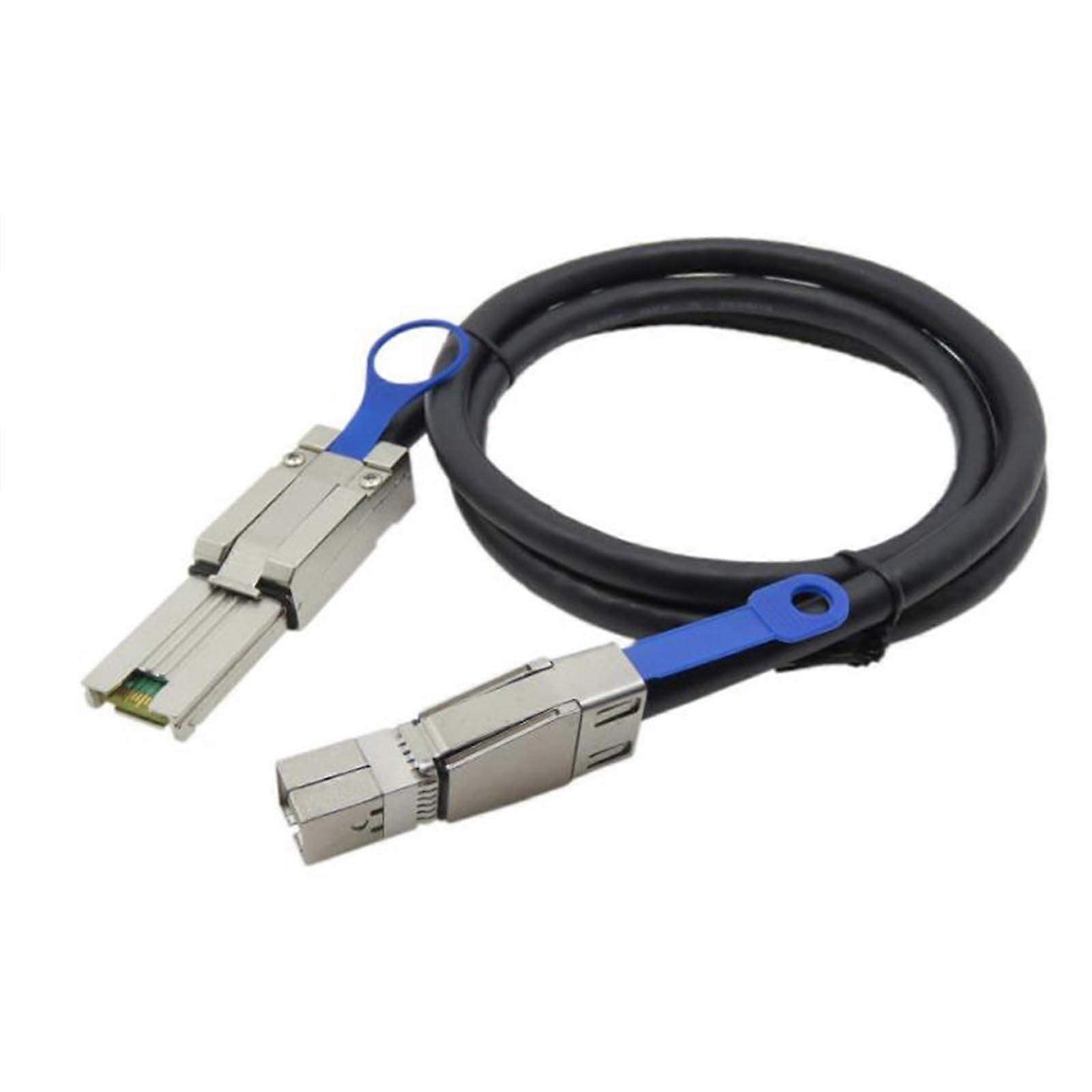 SAS External Cable SFF8088 to SFF8644 6Gbps  Speed RAID Server Data Cord 0.5/1/2M