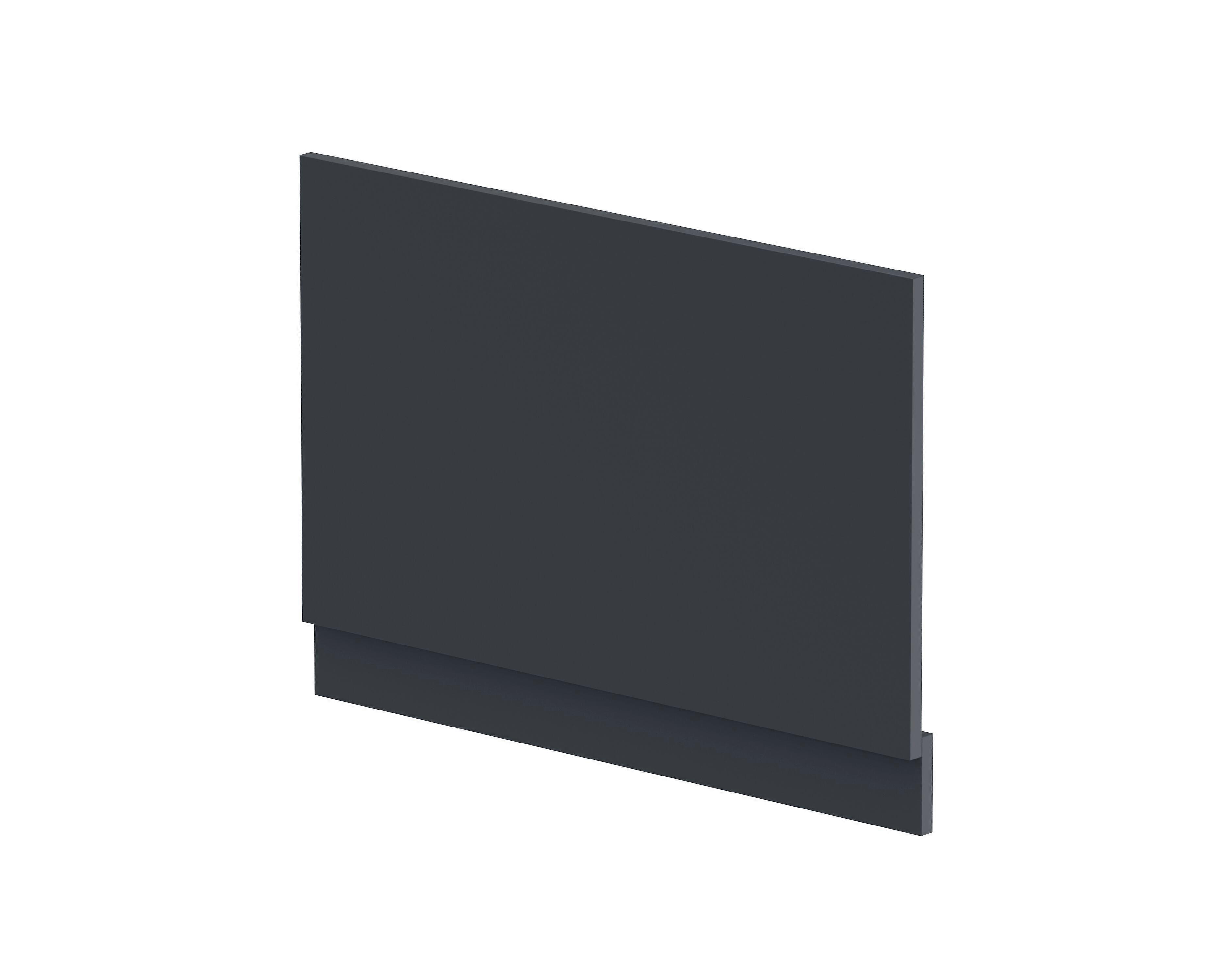 800mm Bath MDF End Panel & Plinth - Dark Grey