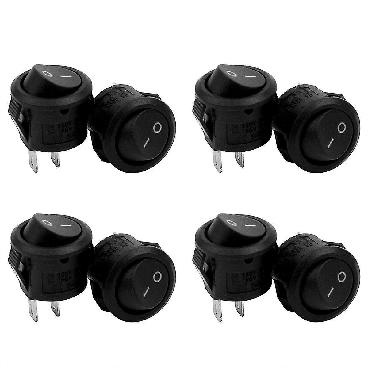 On/Off Self Latching Buttons Rocker Switch Toggle for Car Auto Boat