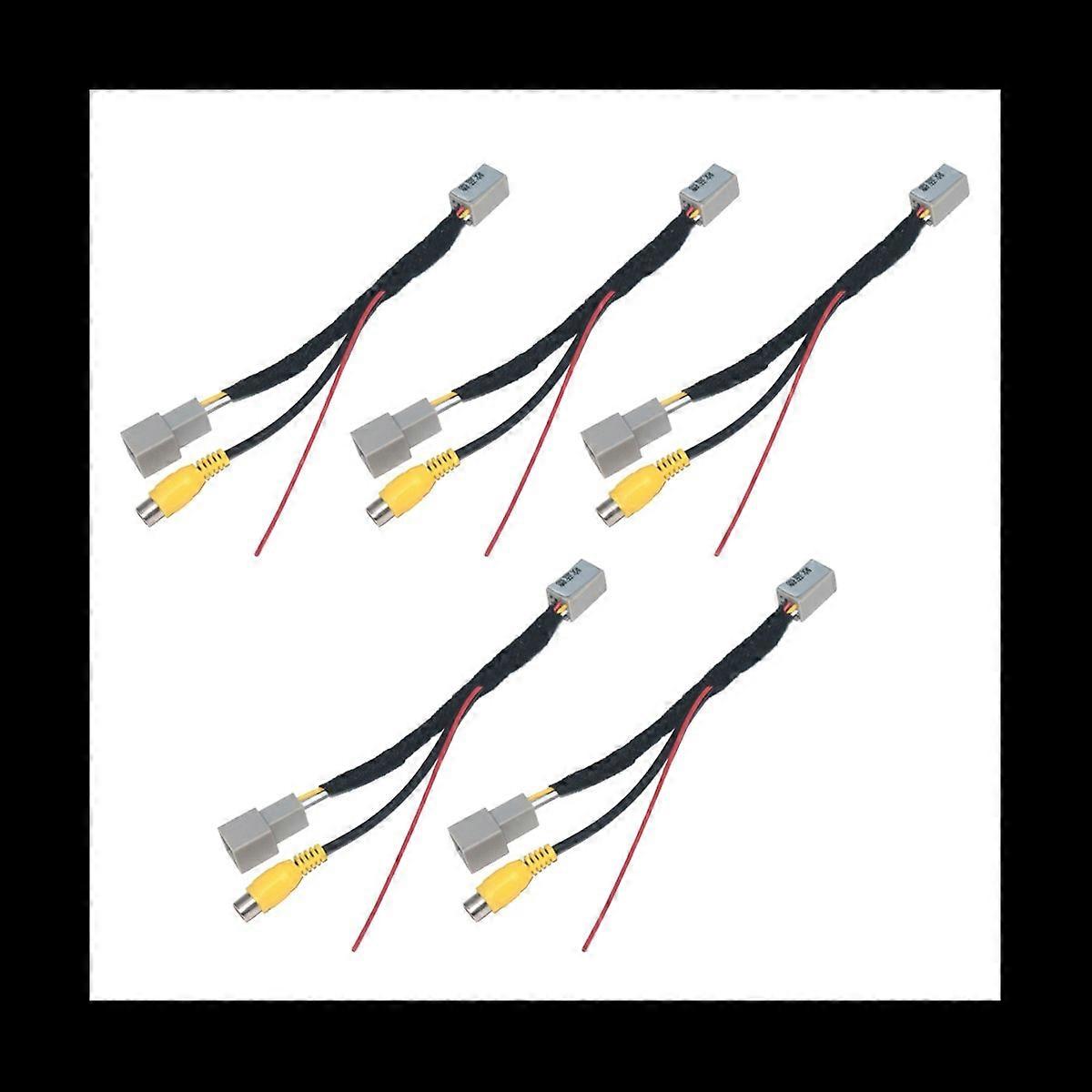 5X Car Rear View Camera Video Reverse Camera Convert Cable Adapter for ASX GF ZJ