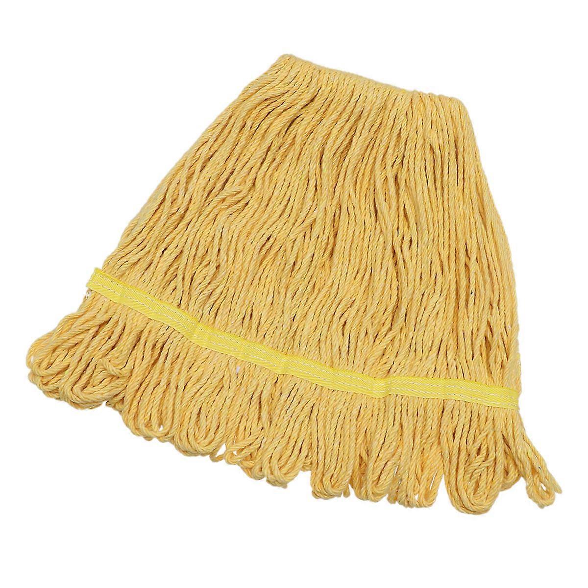 Cotton Mop Cloth Water Absorption Replacement for Cleaning Use 1Pcs Yellow