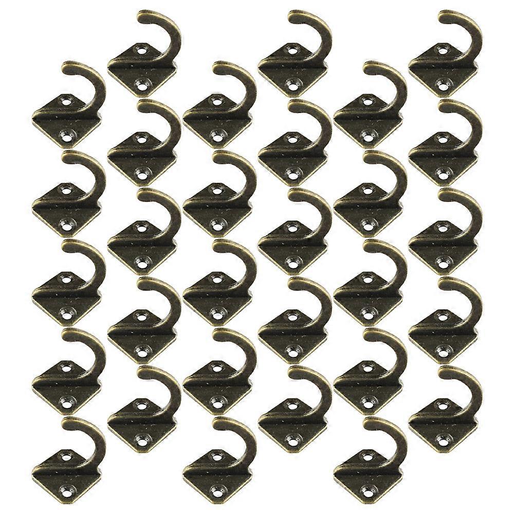 Zinc Alloy Clothes Hook for Hanging 30Pcs Coat Hooks