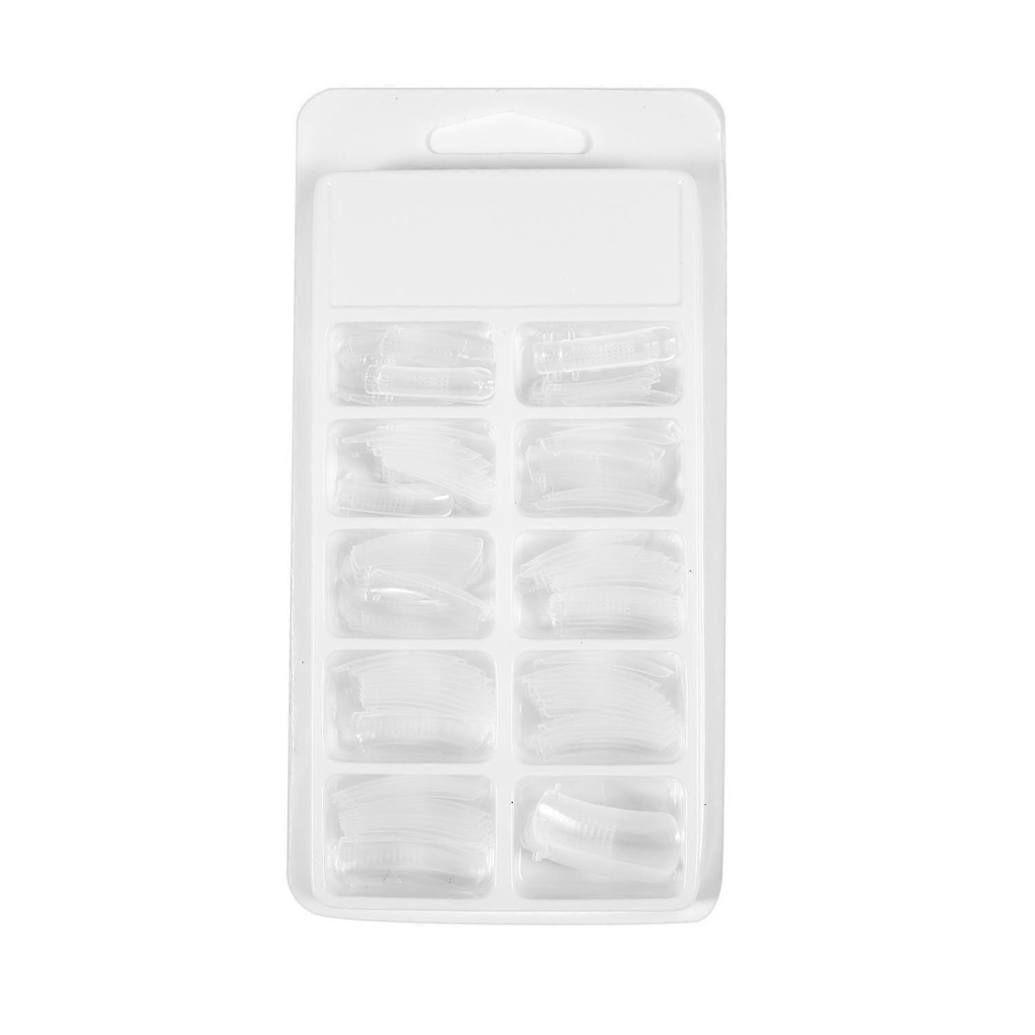 100pcs/box Quick Mold Tips Nail Uv Extension Diy