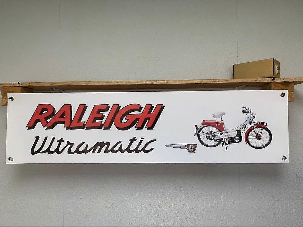 Raleigh Ultramatic Moped Banner HF1172