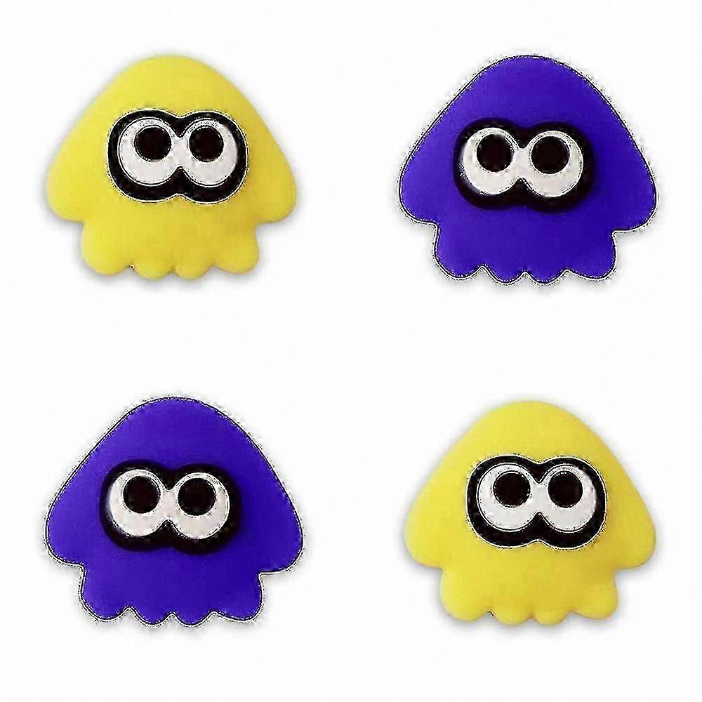 Splatoon Squid Silicone Thumb Grips for Nintendo Switch/OLED/Lite Controllers