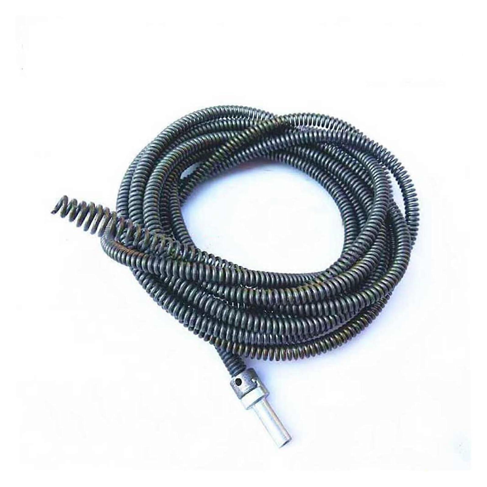Drain Cleaner Machine 20M Electric Spring Sewer Pipe Dredger with Continuous NoJoint Cable