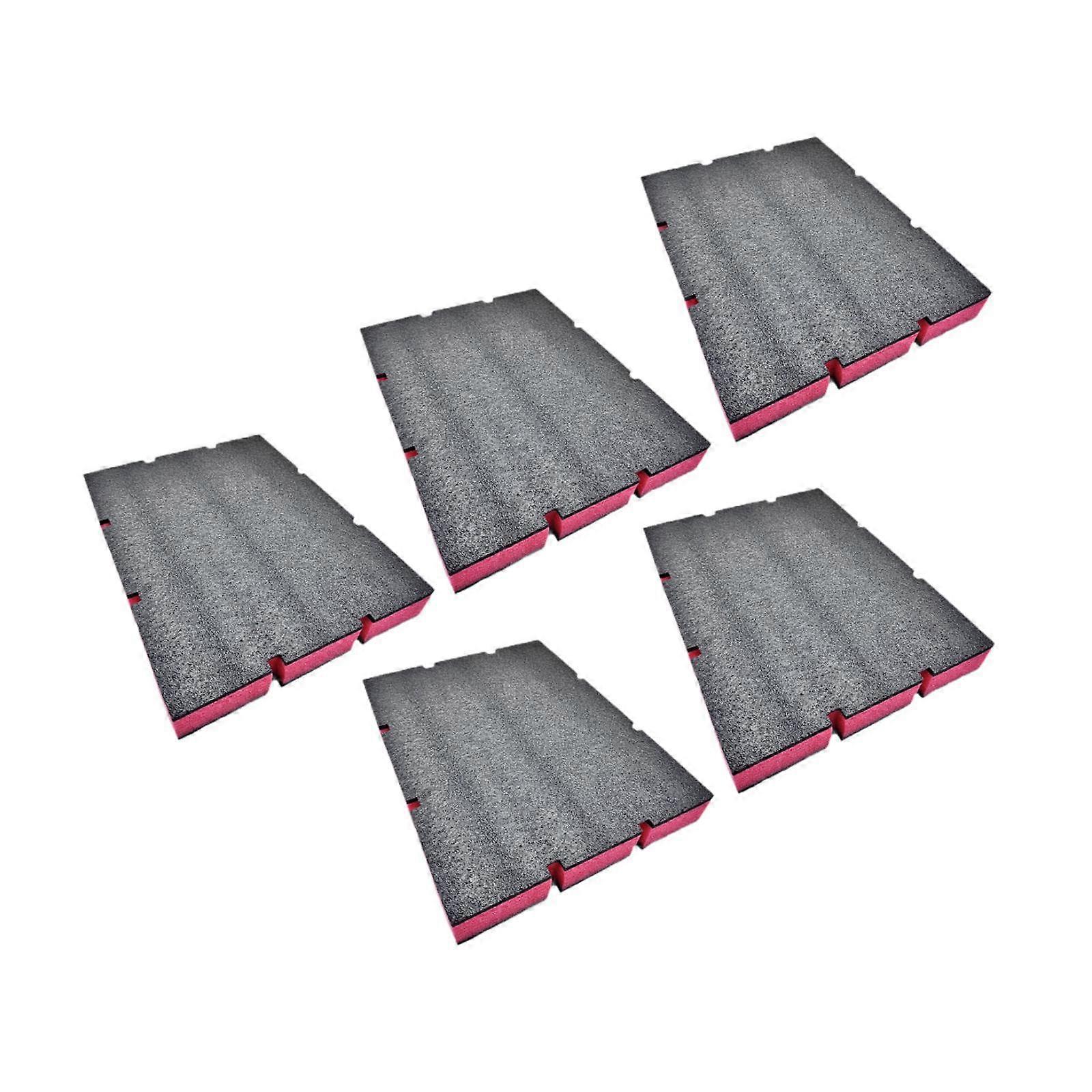5 Pieces Tool Box Foam Inserts Storage Box Inserts Liners Gifts Cuttable Package