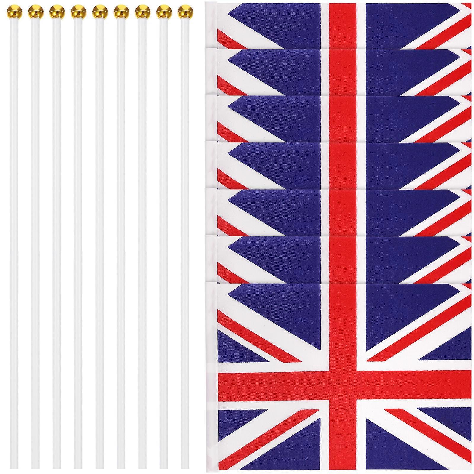 Great Britain Flags 500Pcs Event Decoration For London Occasions Rectangular Style