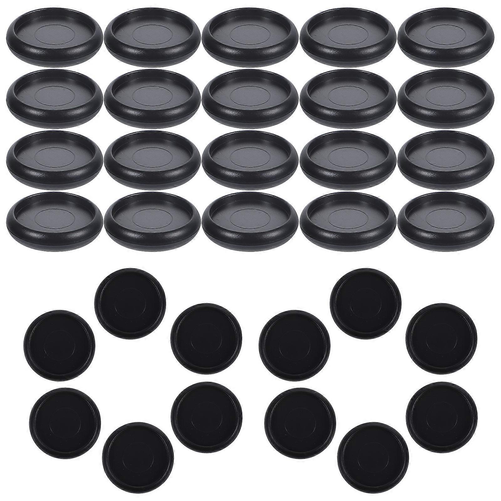 Plastic Binding Discs for Loose Leaf Binding Function with 44Pcs Black Set