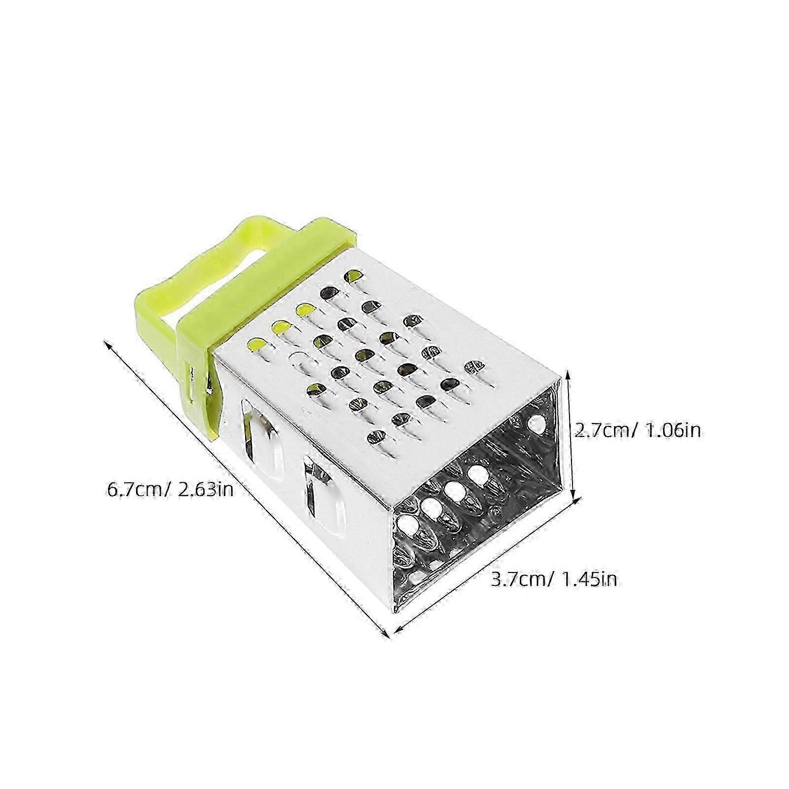 Multi Function Mini Cheese Stainless Steel Vegetable 6Pcs