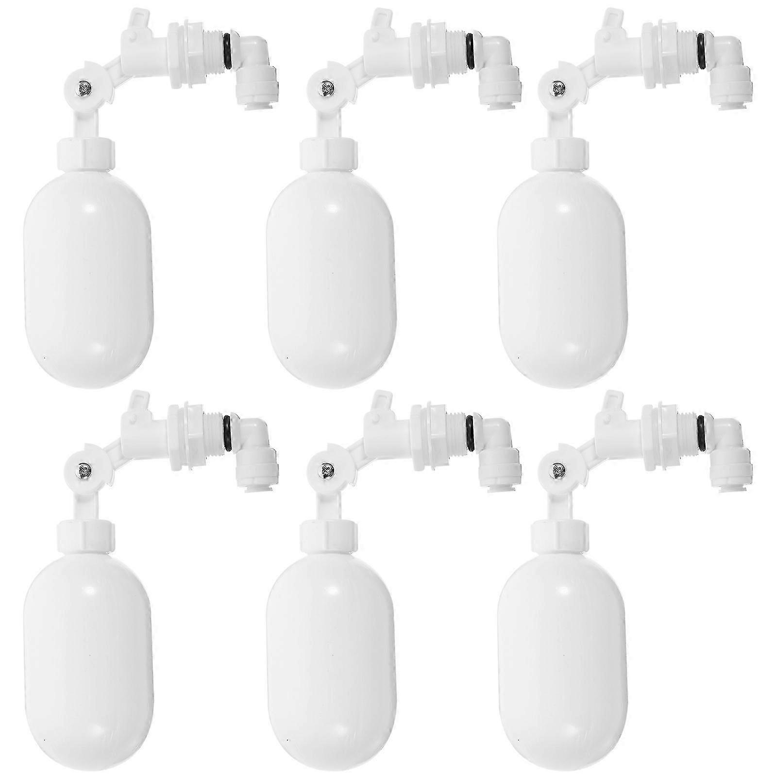 White Floating Water Controller with Stable Performance for Hose Use 1 Set Mini PP Valve