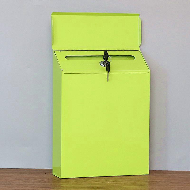 Wall Mount Mailboxes Rust- Proof Letter Box Decorative Post Box Farmhouse Mailbox Wall Locking Mailbox
