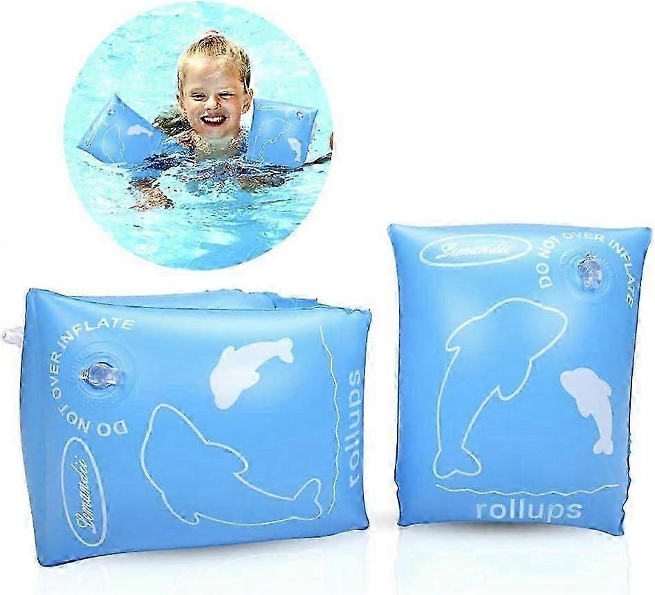 Inflatable Float Swimming Armbands Rings,Floating Arm Wings Bands,Float Sleeves