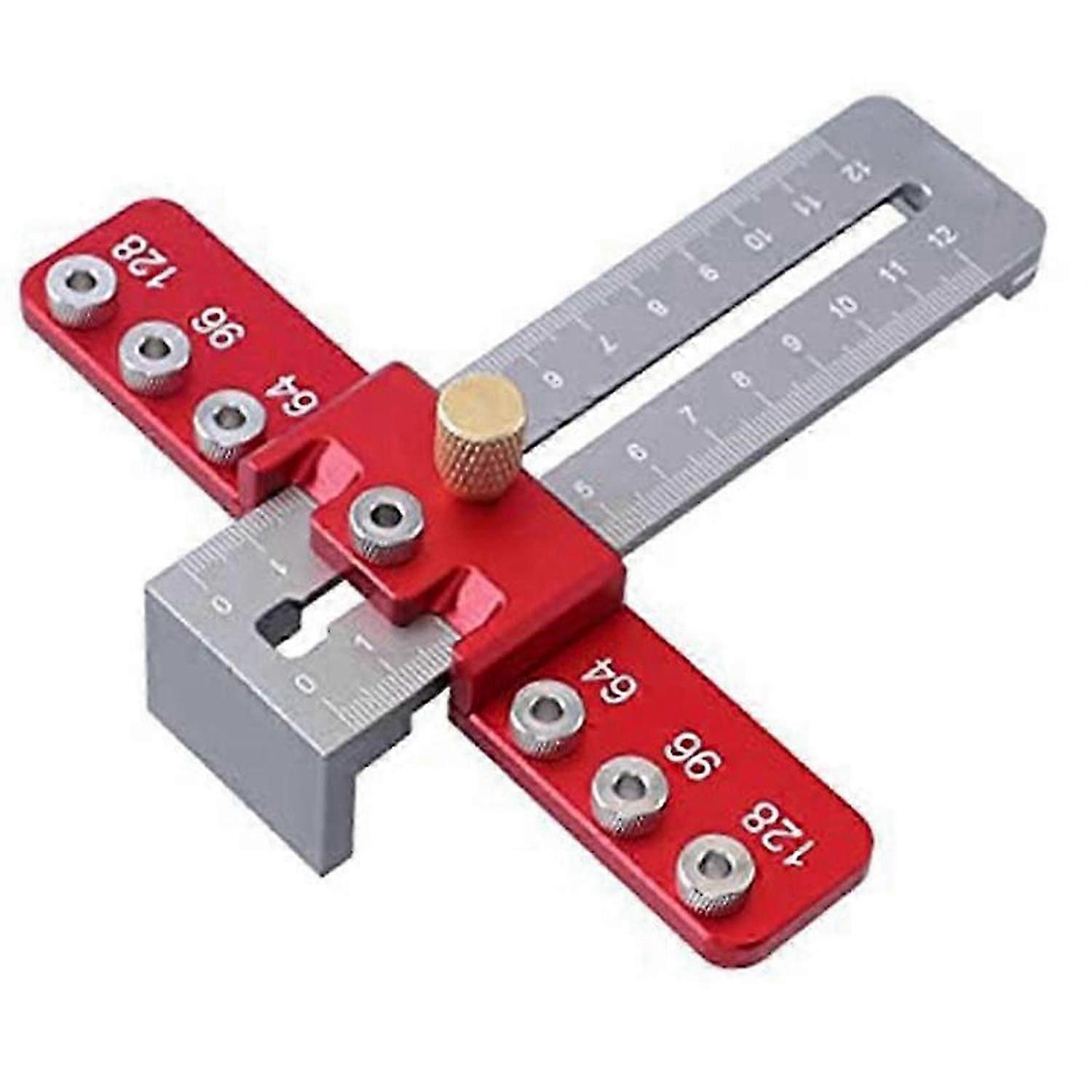 Cabinet Hardware Jig Tool,Adjustable Drill Template Guide Tool