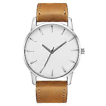 Men Wristwatch Businessmen Casual Watch Male Belt Watch Durable Watch for Men