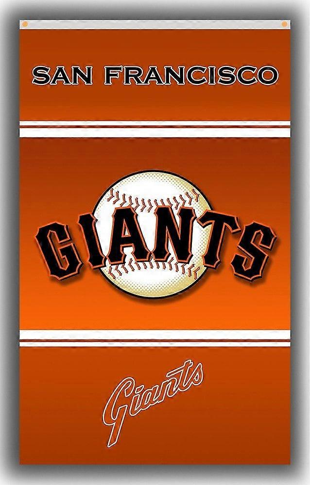 Baseballlag suvenirflagg Giants banner D0135