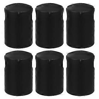 6pcs Trampoline Pole Caps: Heavy-Duty Plastic Enclosure Accessories For Safety Net Protection,Outdoor Use - Replacement Pole Cap Parts