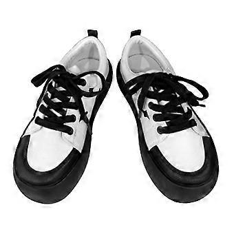 Vintage Women Shoes Soft Breathable Anti Skid Stylish Versatile Retro Sneakers for Dating School Travel 26-27