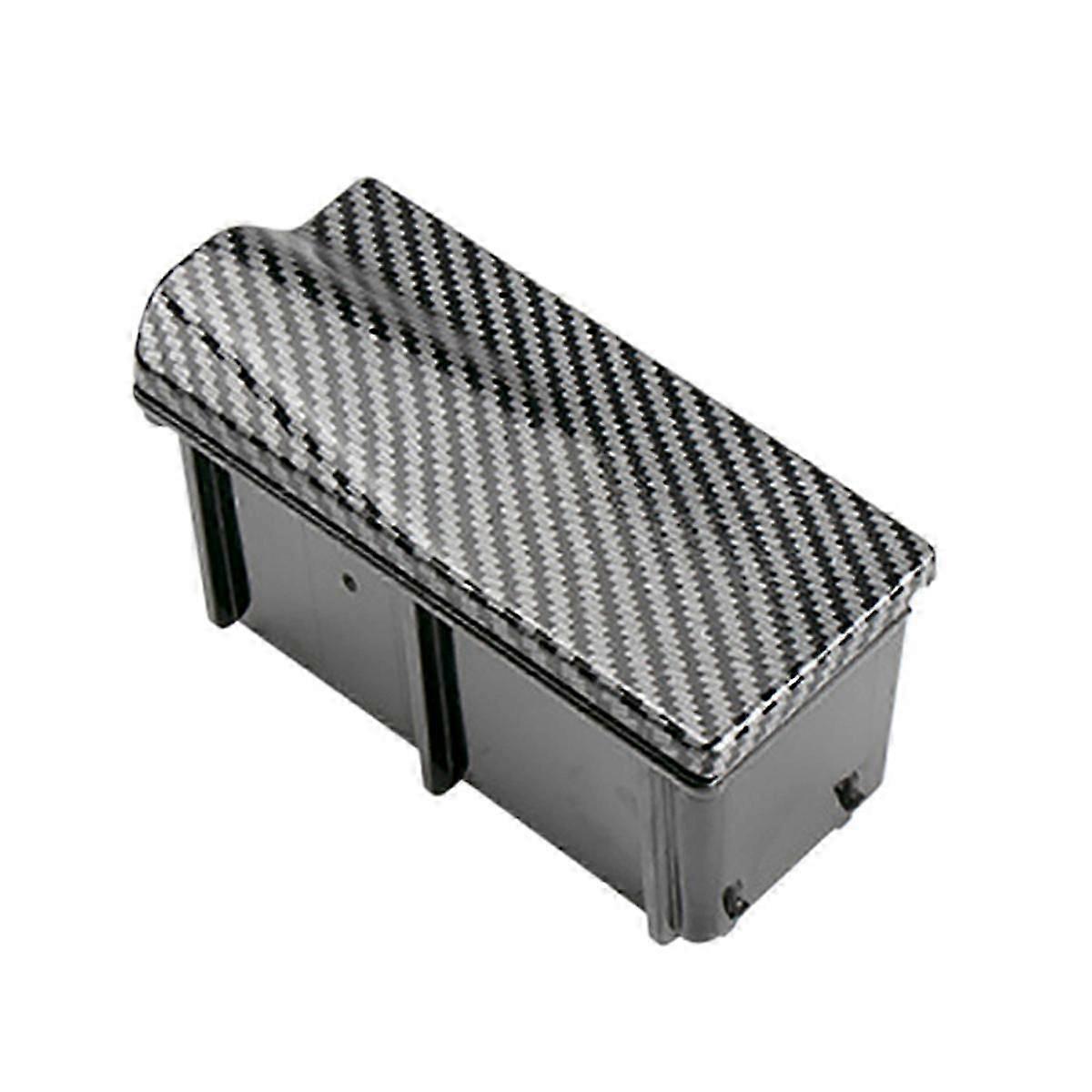 Car Console Ashtray for (Carbon Fiber Pattern)