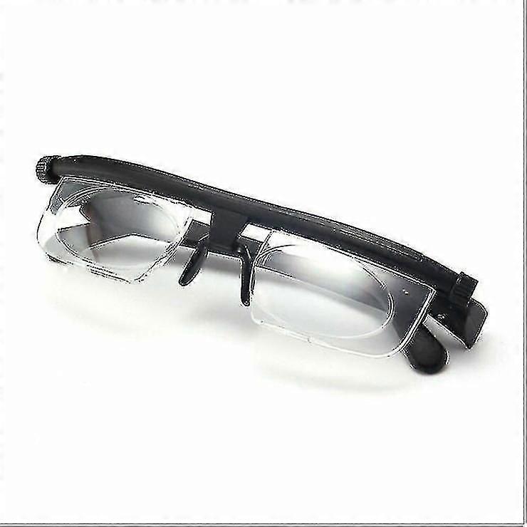 Adjustable Glasses Dial Vision Variable Focus Eyewear Distance Reading (2pcs)
