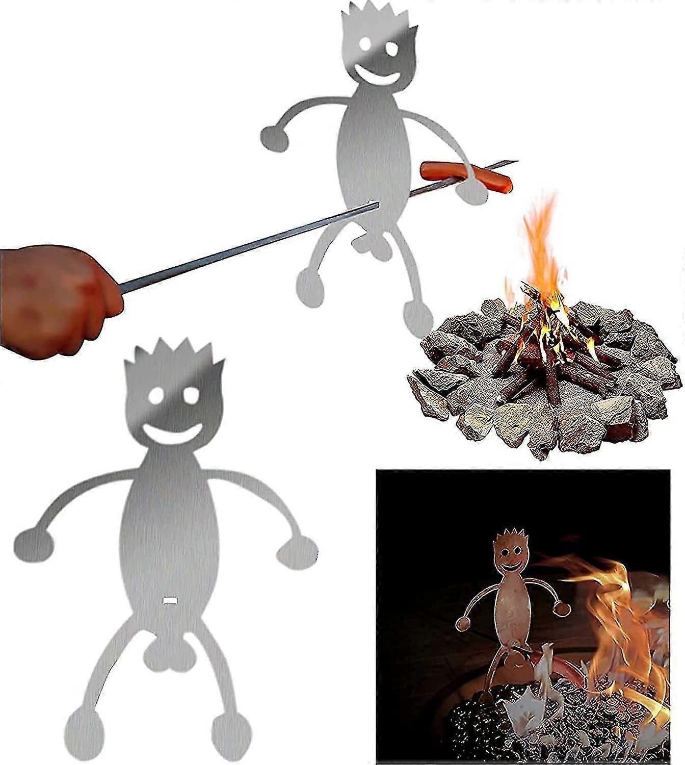 Grill gabel aus Edelstahl