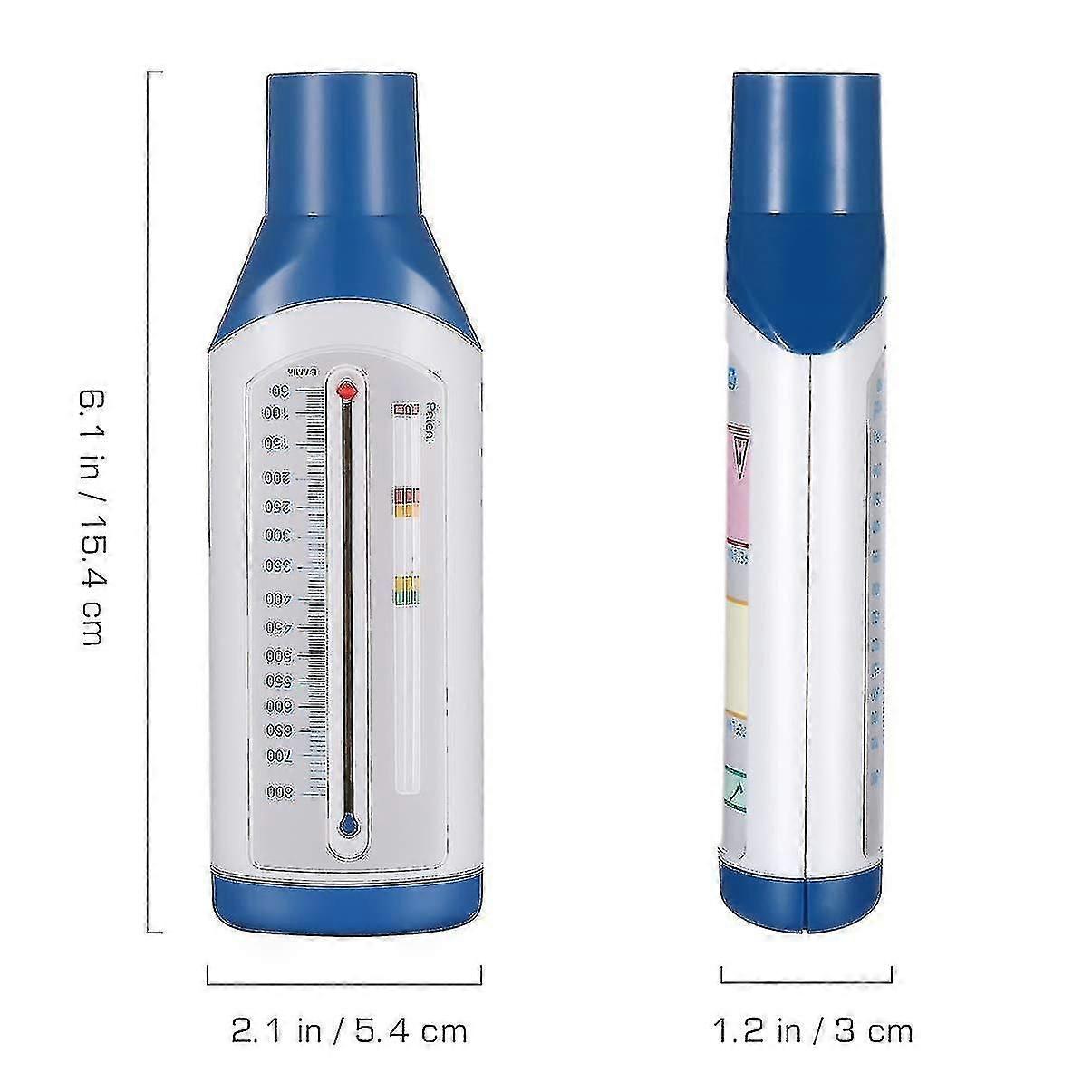 Protable Personal Spirometer Peak Flow - Expiratory Flow Meter - Spirometry Lung Function