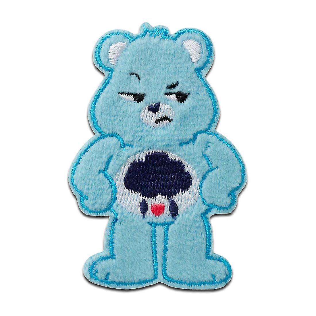 Care Bears Grumpy Bear - Patch, Iron-on Transfer, Size: 7 x 4.5 cm