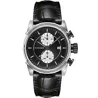 Versace Watch Wristwatch Chronograph Urban VEV400119 Cuir