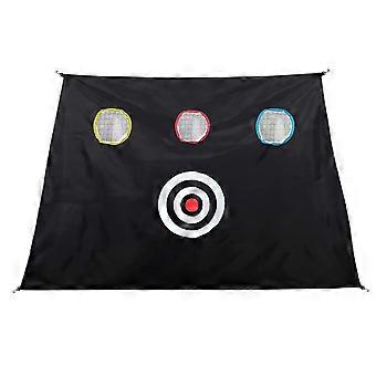Golf Practice Net with TearResistant Netting for Indoor or Backyard Precision Swing Training